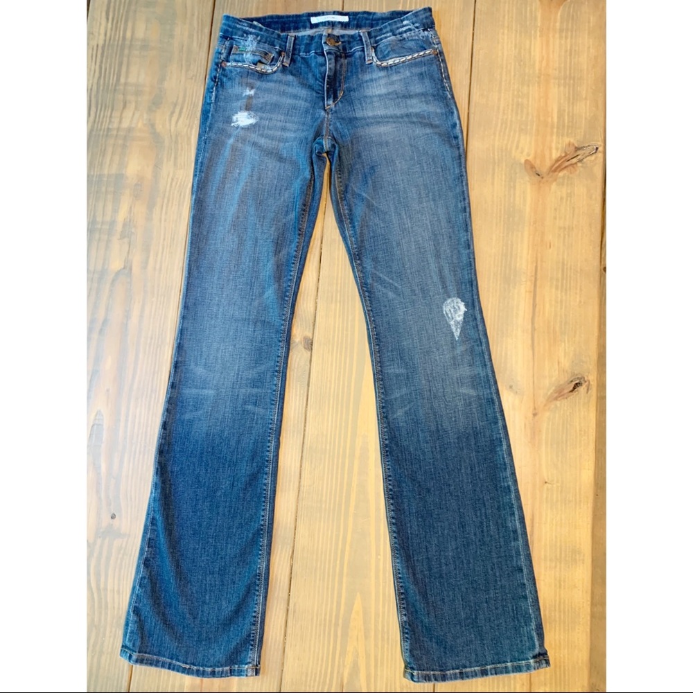 Joe’s Jeans Twiggy Iris Distressed Bootcut 29